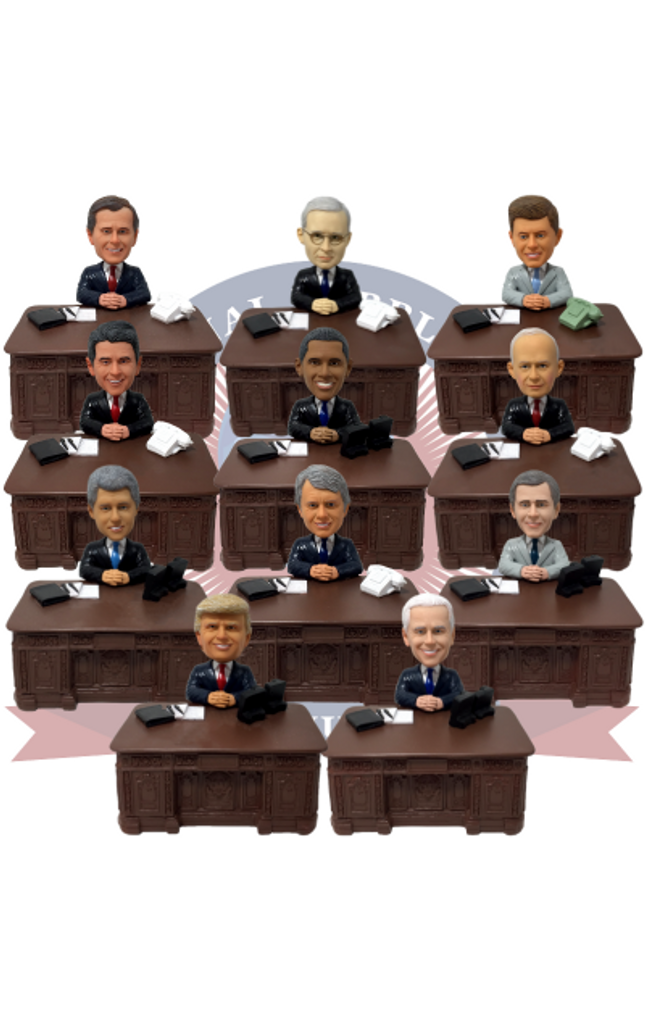 President Resolute Desk Bobbleheads