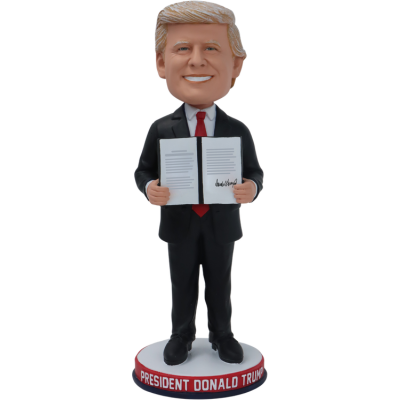 Donald Trump Executive Order Bobblehead