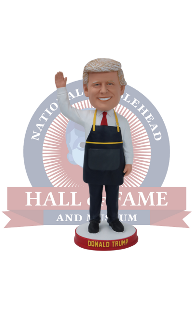 Donald Trump Fast Food Worker Bobblehead