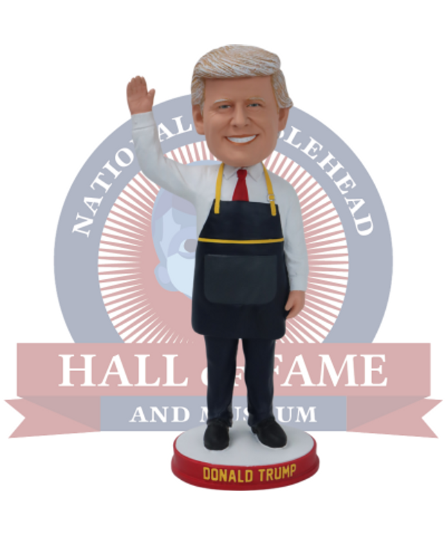 Donald Trump Fast Food Worker Bobblehead