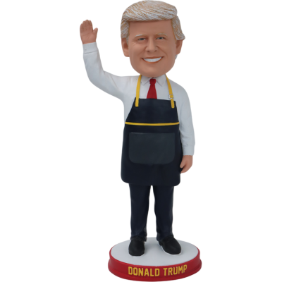 Donald Trump Fast Food Worker Bobblehead