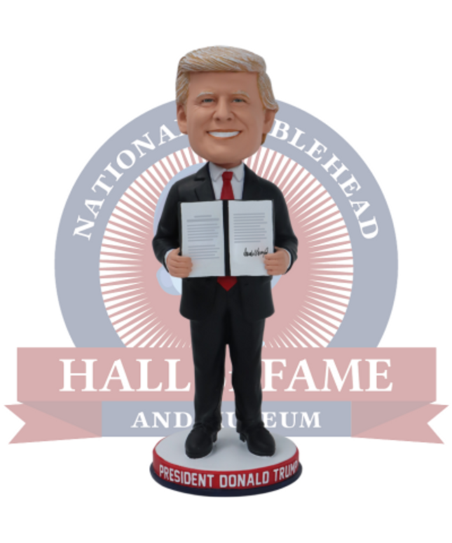 Donald Trump Executive Order Bobblehead