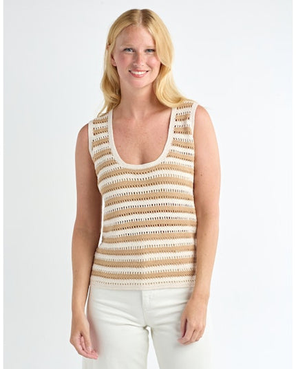 Sand Crochet Sweater