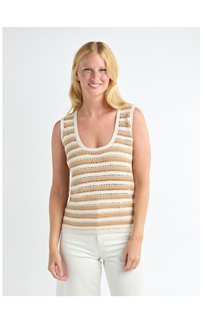 Sand Crochet Sweater