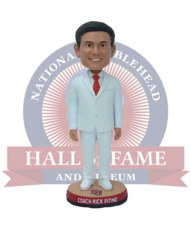 Rick Pitino St. John's Red Storm Coach White Suit Bobblehead (Presale)