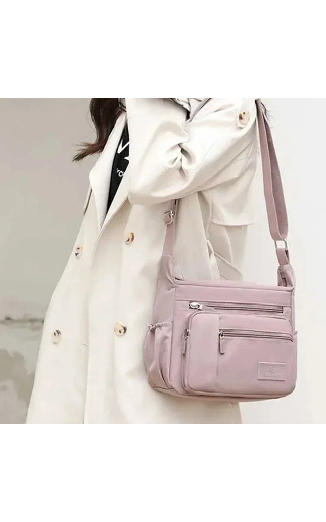 Women's Waterproof Nylon Crossbody Bag - Fashion Shoulder Messenger Handbag