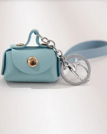 Cute Mini Coin Purses Girls Small Earphone Box Soft Leather Housekeeper Keychain Wallet Pouch Women's Bags Portable Storage Bag