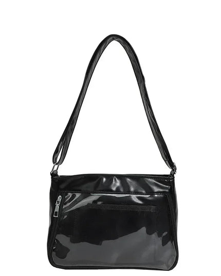 Ita Bag PU Transparent Pocket Crossbody Shoulder Bag