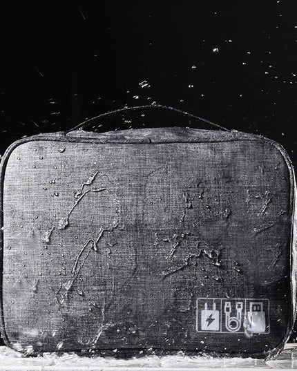 Travel Closet Organizer Case for Headphones Storage Bag Digital Portable Zipper Accessories Charger Data Cable USB Cosmetics