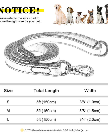 The Classic Leather Lead