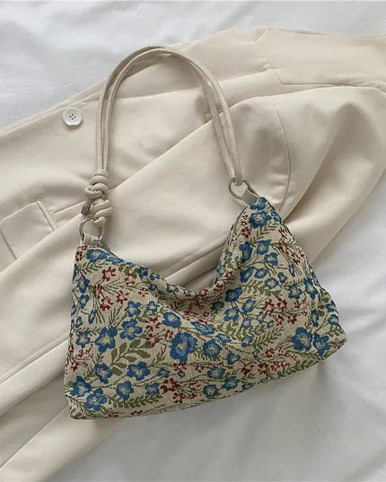 Vintage Canvas Shoulder Bag - Large Capacity, Multi-functional, Fashionable