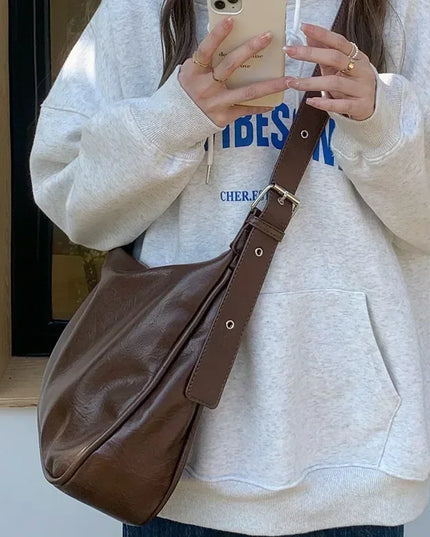 Autumn Winter Vertical Box Bag Mini Purse Handbag Vintage Tote