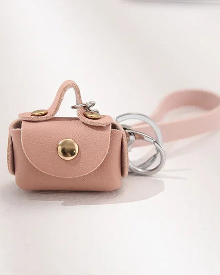 Cute Mini Coin Purses Girls Small Earphone Box Soft Leather Housekeeper Keychain Wallet Pouch Women's Bags Portable Storage Bag