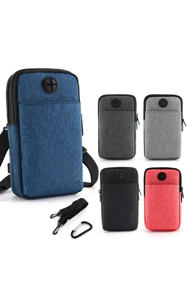 Tactical Waist Bag Fanny Pack for Men - 7.2 Inch Phone Pouch, Outdoor Sports, Travel, Camping, Hunting