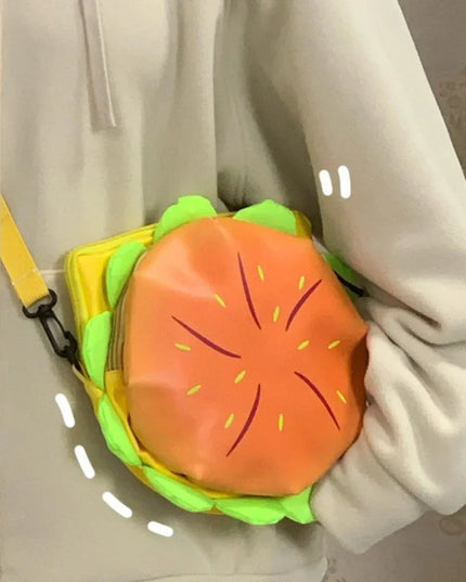 Stylish Cheeseburger Laptop Backpack Unisex Travel Tote