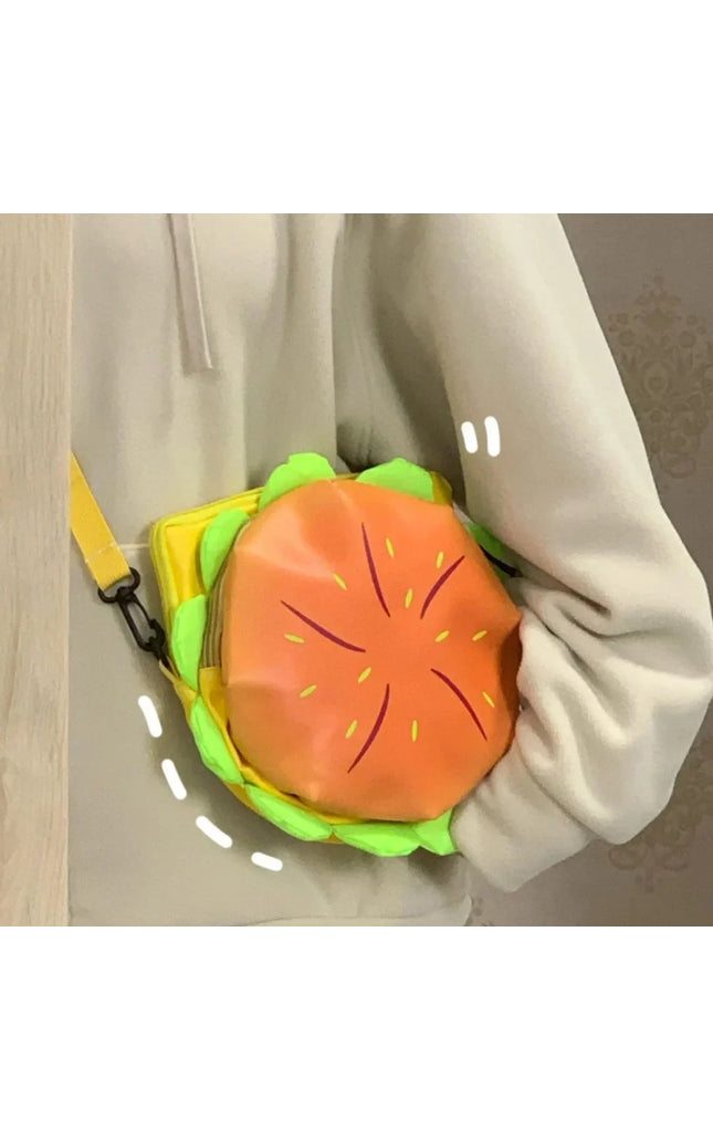 Stylish Cheeseburger Laptop Backpack Unisex Travel Tote