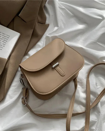 Women's PU Leather Crossbody Saddle Bag - Retro Designer Messenger Clutch