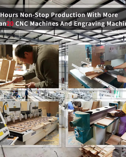 Wooden Two-Door Dog Cage - Luxury Solid Wood Pet Furniture