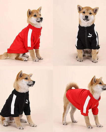 Cozy Winter Puma Dog Coat