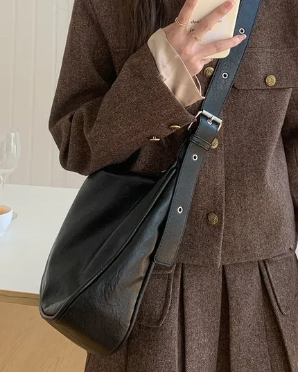 Autumn Winter Vertical Box Bag Mini Purse Handbag Vintage Tote