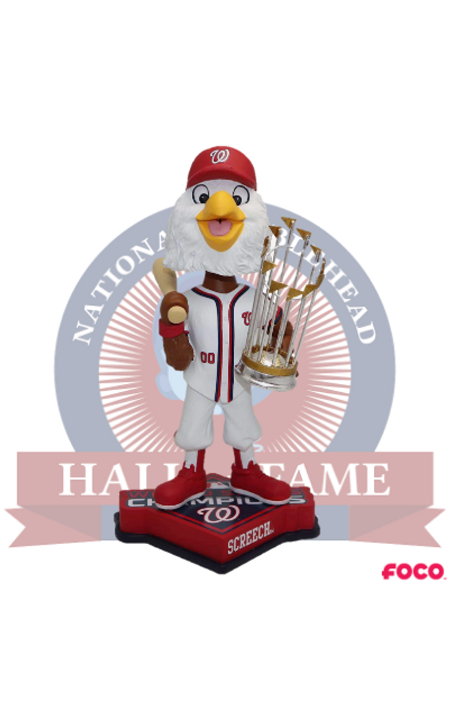 Washington Nationals 2019 World Series Champions Bobbleheads