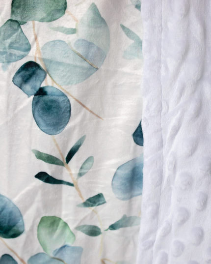 Eucalyptus Embrace Minky Blanket