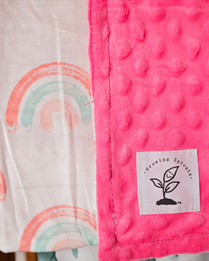 Colorful Creations Minky Blanket