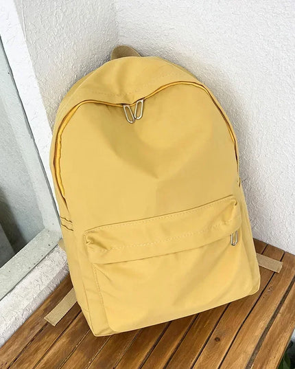 Waterproof Nylon Women's Backpack Travel Schoolbag for Teens