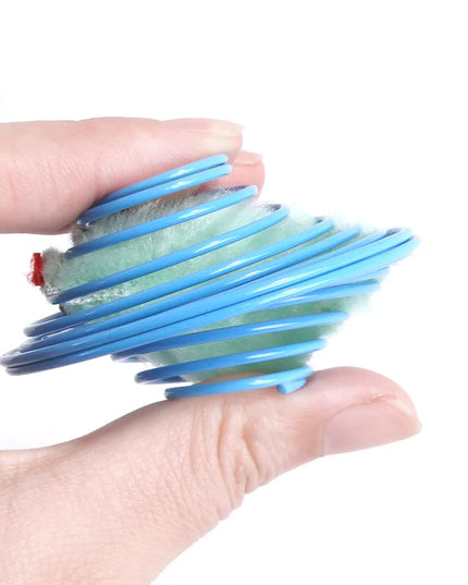 Interactive Cat Toy Ball Set - Spring & Caged Rat Toys