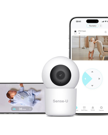 AI 2K PTZ Baby Camera Monitor