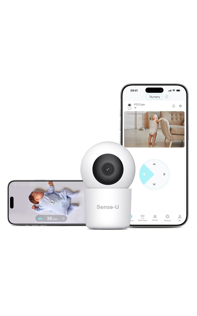 AI 2K PTZ Baby Camera Monitor