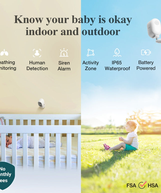 AI Battery Baby Camera