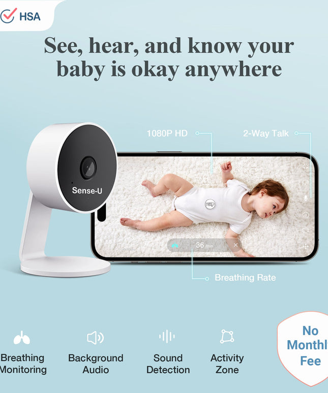 Sense-U AI Indoor Baby Camera