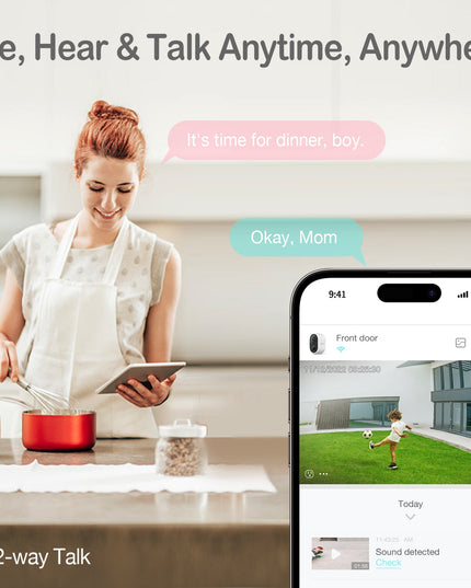 AI Battery Baby Camera