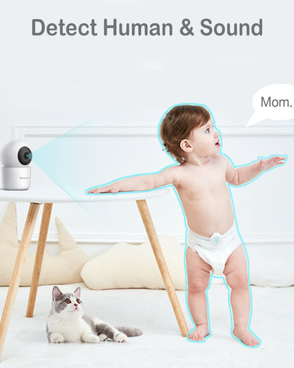 AI 2K PTZ Baby Camera Monitor