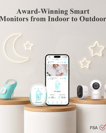 Pro Baby Monitor – HD Video, Night Vision &amp; Two-Way Audio for Parents