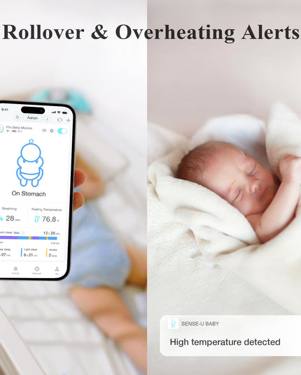 Pro Baby Monitor – HD Video, Night Vision &amp; Two-Way Audio for Parents