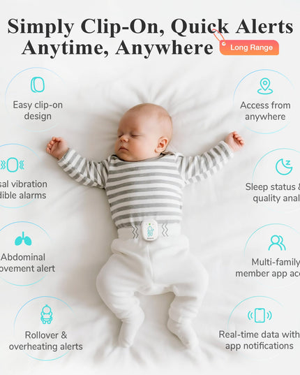 Pro Baby Monitor – HD Video, Night Vision &amp; Two-Way Audio for Parents