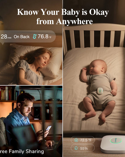 Pro Baby Monitor – HD Video, Night Vision &amp; Two-Way Audio for Parents