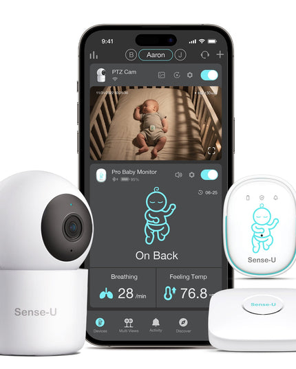Pro Bundle - Baby Monitor with 2.5K PTZ Camera