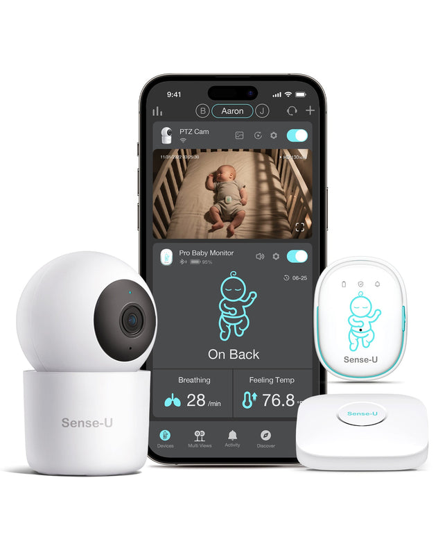 Pro Bundle - Baby Monitor with 2.5K PTZ Camera