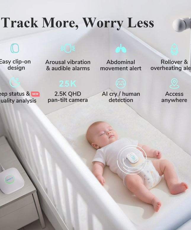 Pro Bundle - Baby Monitor with 2.5K PTZ Camera
