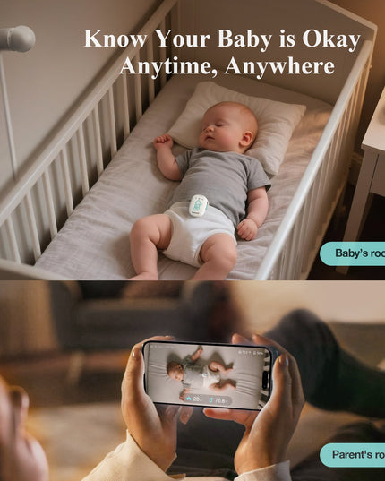 Pro Baby Monitor – HD Video, Night Vision &amp; Two-Way Audio for Parents