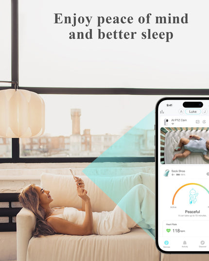 Sense-U Smart Baby Sock Shoe Monitor