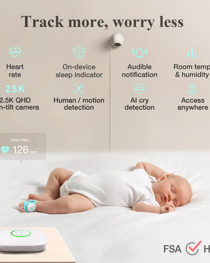 Sense-U Smart Baby Sock Shoe Monitor