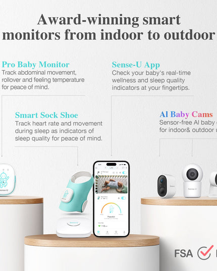 Smart Sock Shoe Bundle (2.5K PTZ Cam)