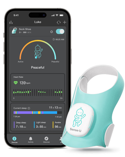 Sense-U Smart Baby Sock Shoe Monitor