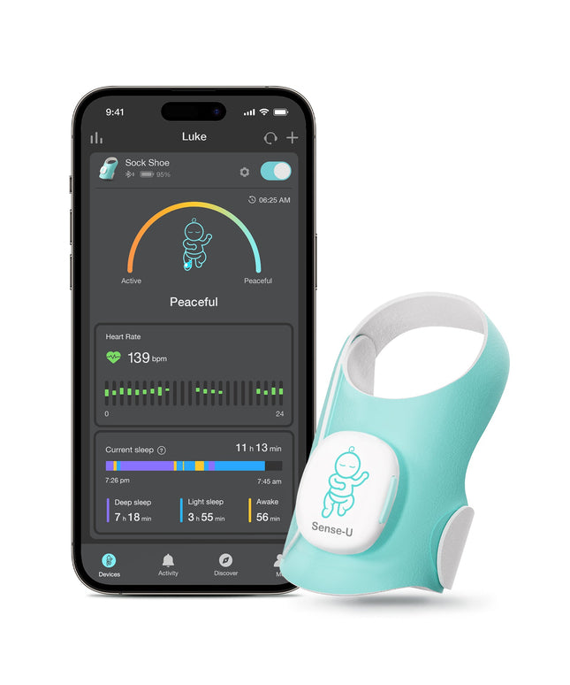 Sense-U Smart Baby Sock Shoe Monitor