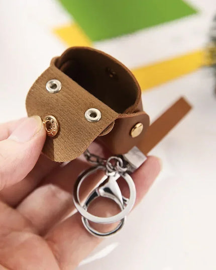 Cute Mini Coin Purses Girls Small Earphone Box Soft Leather Housekeeper Keychain Wallet Pouch Women's Bags Portable Storage Bag