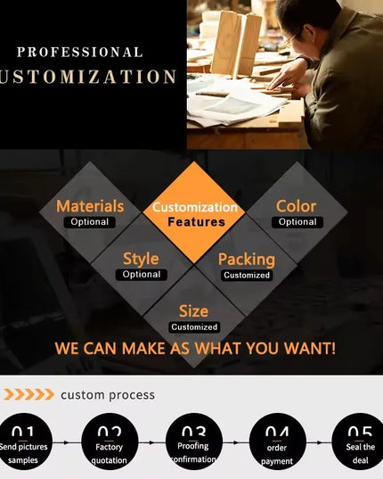 Wooden Two-Door Dog Cage - Luxury Solid Wood Pet Furniture